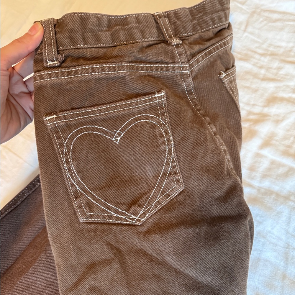 Brown Jeans 🤎 at back